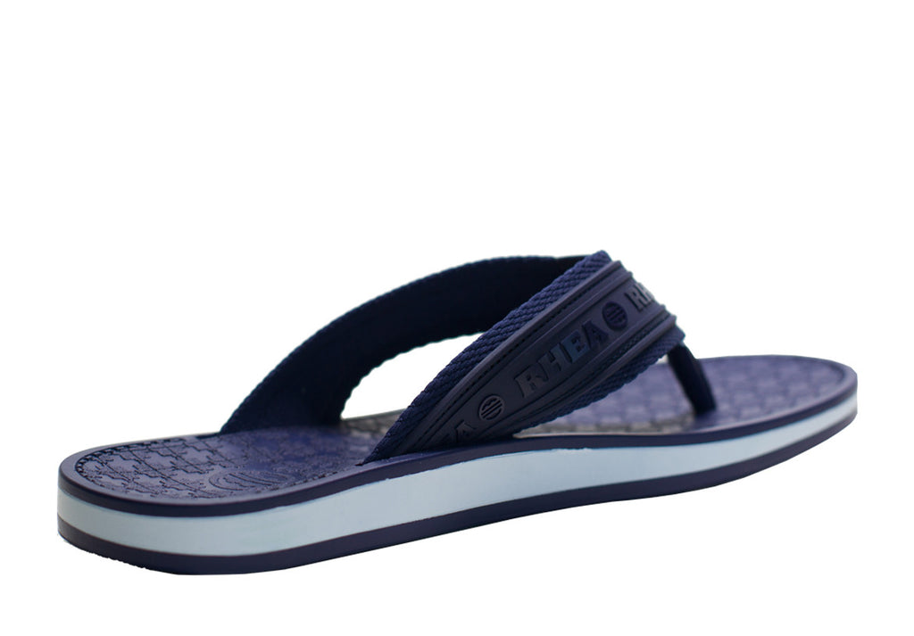 Louis Vuitton Men's Navy Blue Thong Slippers .