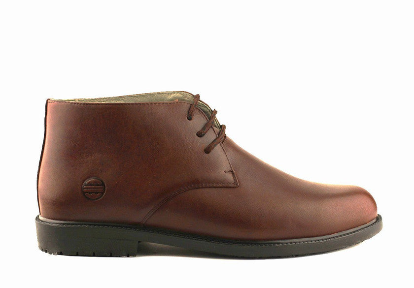 MEN'S BROWN CHUKKA BOOTS